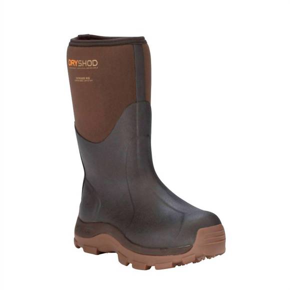 NEW DRYSHOD men's haymaker mid farm boot in brown